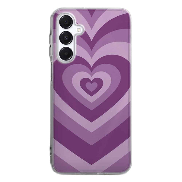 Coque Samsung Galaxy A16 5G Coeur Violet