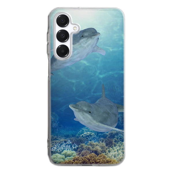 Coque Samsung Galaxy A16 5G Dauphins-Heureux