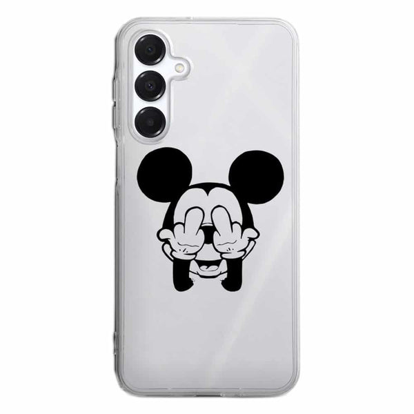 Coque téléphone Samsung A16 5g Doigt d'honneur Fuck the Mouse
