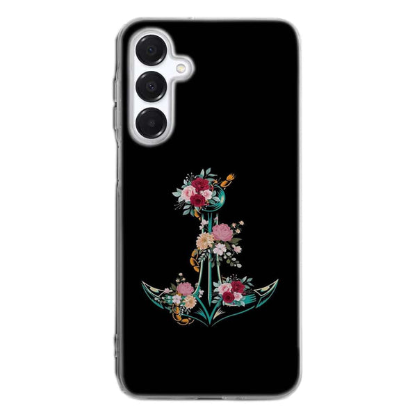 Coque Samsung A16 5G Fleurs d'ancre