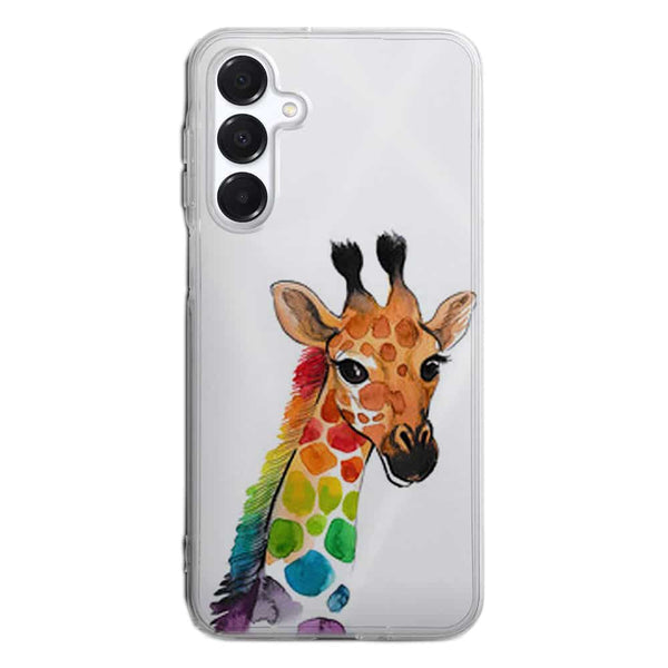Coque Samsung Galaxy A16 5G Girafe Mulicouleurs