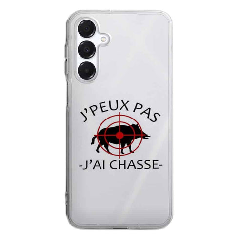 Coque Samsung A16 5g Je peux pas j'ai Chasse