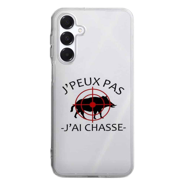 Coque Samsung A16 5g Je peux pas j'ai Chasse