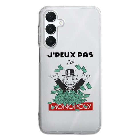 Coque Samsung Galaxy A16 5g Je Peux pas j'ai Monopoly