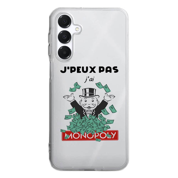 Coque Samsung Galaxy A16 5g Je Peux pas j'ai Monopoly