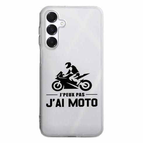 Coque Samsung A16 5g Je peux pas j'ai moto
