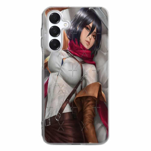 Coque Samsung Galaxy A16 5G Mikasa Attack on Titan filles sexy beau cul