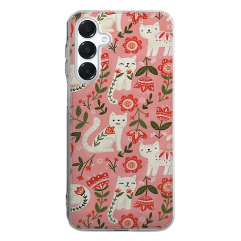 Coque Samsung Galaxy A16 5G Motif de chat folklorique