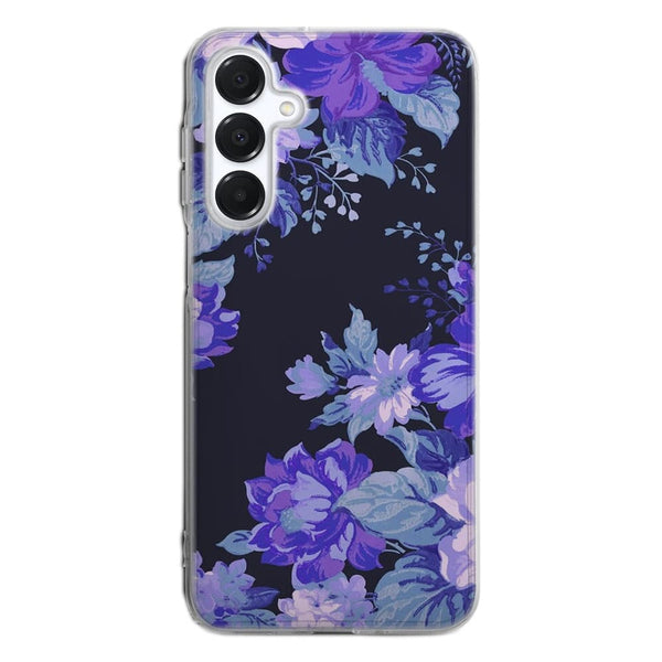 Coque Samsung A16 5G Motif Floral de minuit