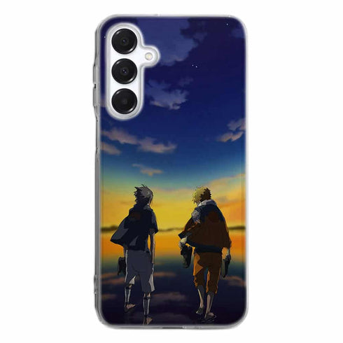 Coque Samsung Galaxy A16 5G Naruto & Sasuke Ciel Etoilé