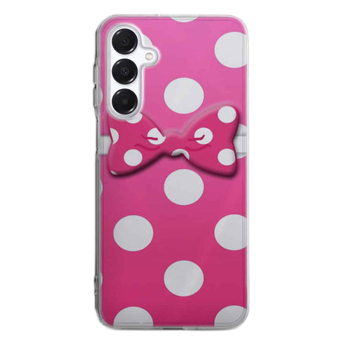 Coque pour Samsung A16 5G Minnie Noeud Rose