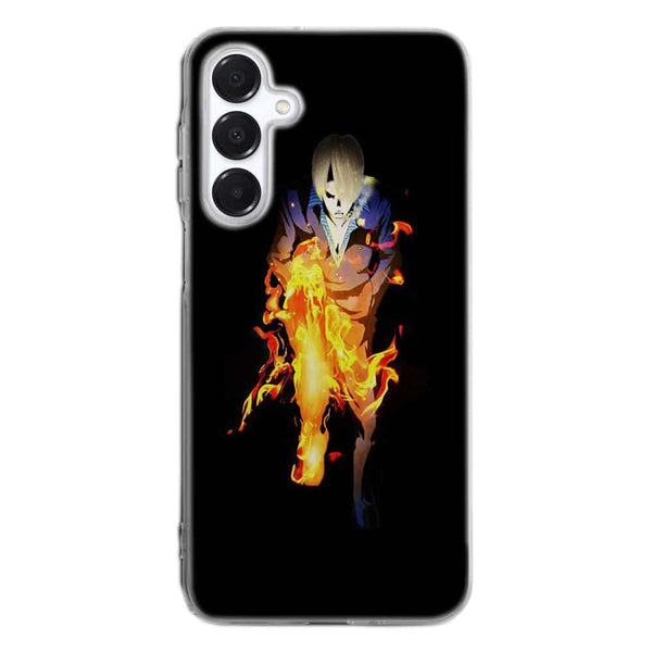 Coque Samsung Galaxy A16 5G One Piece Sanji Jambe En Feu