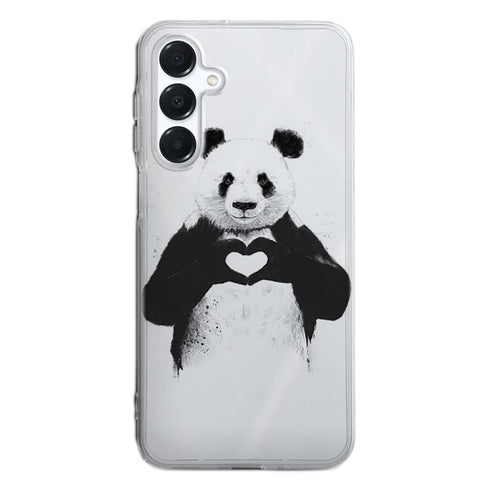 Coque Samsung Galaxy A16 5G Panda Love