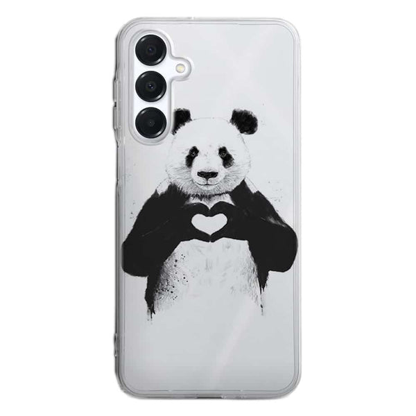 Coque Samsung Galaxy A16 5G Panda Love