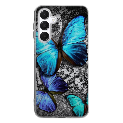 Coque Samsung Galaxy A16 5G Papillon Turquoise