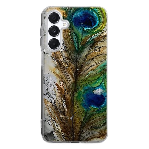 Coque Samsung Galaxy A16 5G Plume de Paon