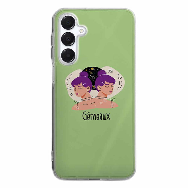 Coque souple Samsung A16 5G Zodiac Gemeaux