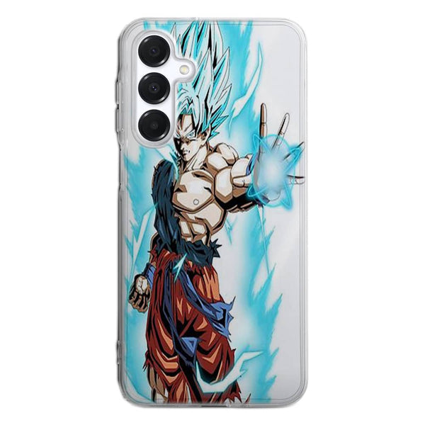 Coque Samsung Galaxy A16 5G Super Sayan Bleu