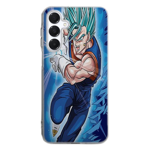 Coque Samsung Galaxy A16 5G Super Vegeta Bleu