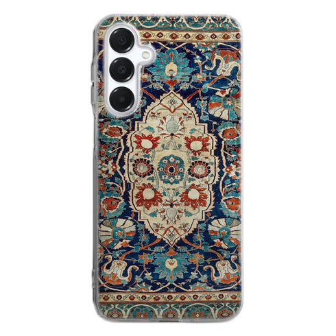 Coque Samsung A16 5G Tapis en soie persan Heriz ou Tabriz