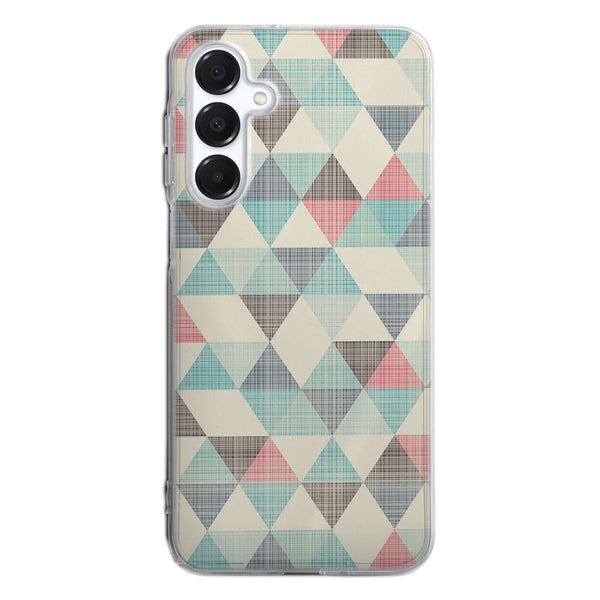 Coque pour Samsung A16 5G Triangles Vintage