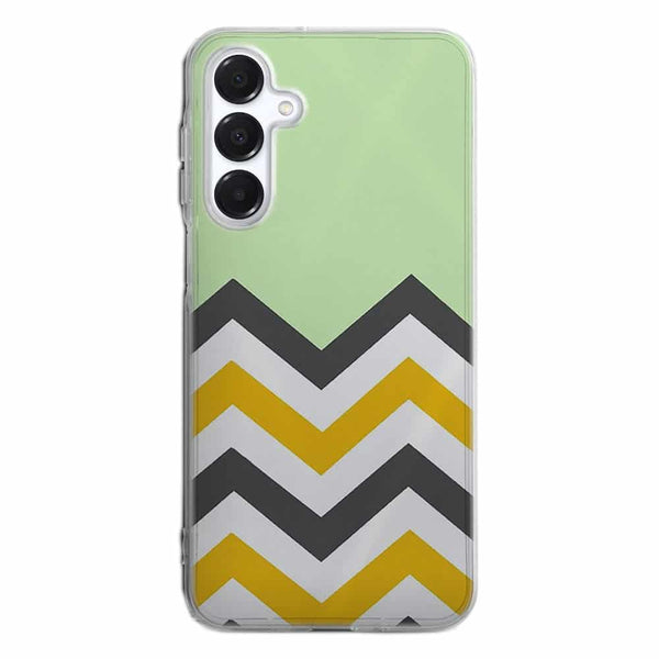 Coque Samsung A16 5G originale Zig Zag Menthe