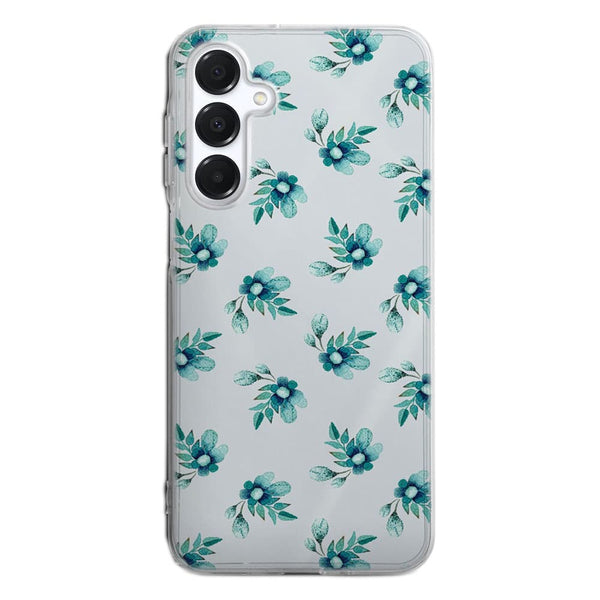Coque Samsung A16 5G Blue Flowers