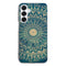 Coque pour Samsung A16 5G Blue organic boho mandala