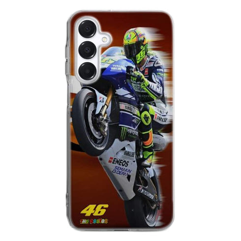 Coque Telephone Samsung A16 5G originale Fan de yamaha en feu vr46 doctors