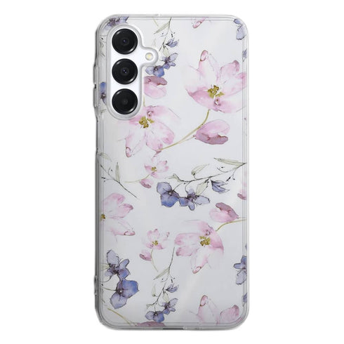 Coque Samsung A16 5G fleurs aquarelles