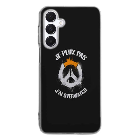 Coque Samsung Galaxy A16 5g Je peux pas j'ai Overwatch