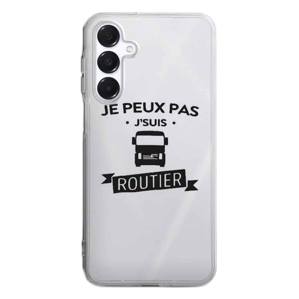 Coque Samsung A16 5G Je peux pas je suis routier