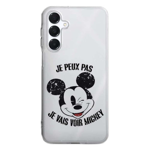 Coque Samsung Galaxy A16 5G Je peux pas je vais voir Mickey