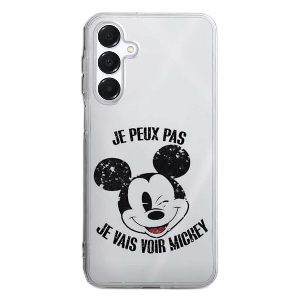 Coque Samsung Galaxy A16 5G Je peux pas je vais voir Mickey