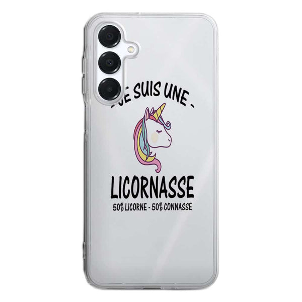 Coque Samsung A16 5g Je suis une Licornasse