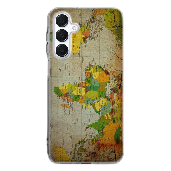 Coque Samsung A16 5G Mappemonde