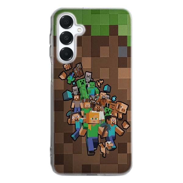 Coque Samsung Galaxy A16 5g Minecraft creeper forest