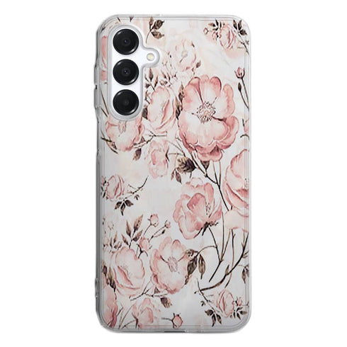 Coque Samsung A16 5G Roses et pivoines victoriennes