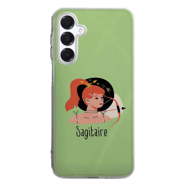 Coque de protection en silicone Samsung A16 5G Zodiac Sagitaire