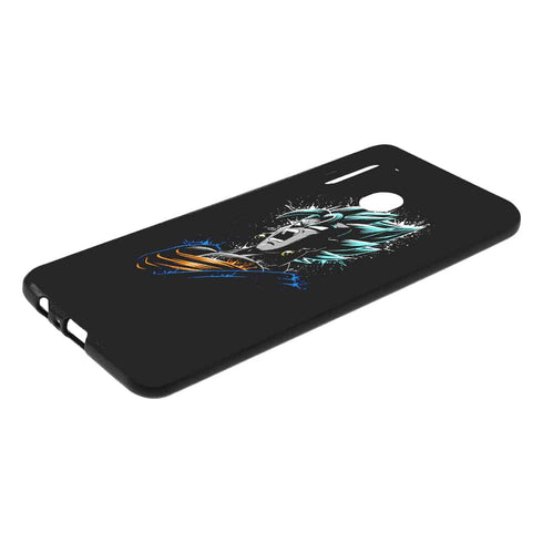 Sangoku Ultra Instinct | Coque de silicone pour galaxy a21s | Tpu Antichocs | Dessin Animé MaCoquePerso
