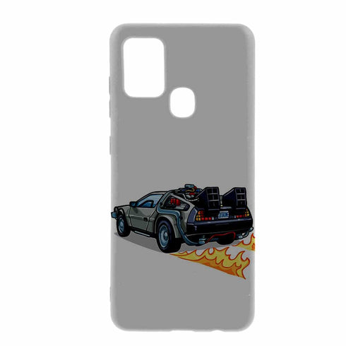 Achat Coque Dolorean pour Samsung A21S, accessoire Retour vers le Futur
