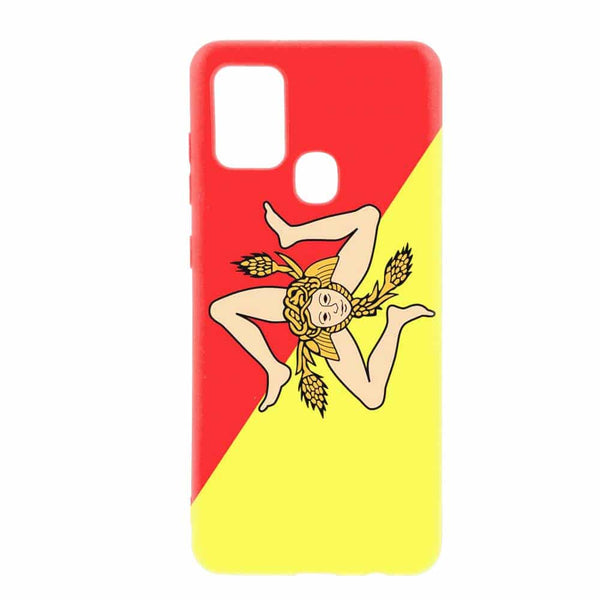 Achat Coque Drapeau Sicile pour Samsung A21S ( SM-A217F )