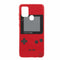 Coque pour A21S Game boy rouge en silicone