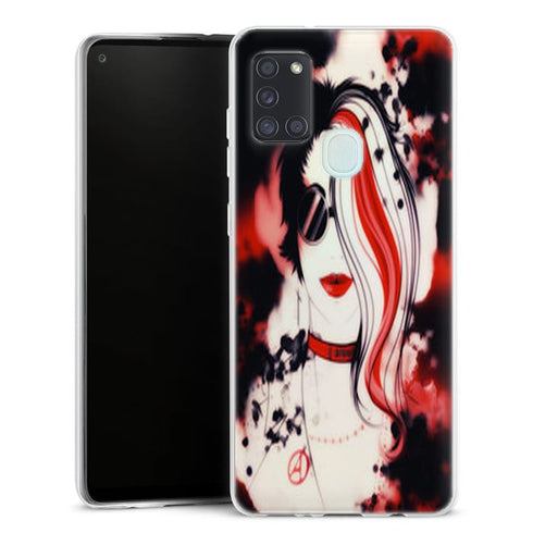 Coque Punk Gothique pour smartphone Samsung A21S