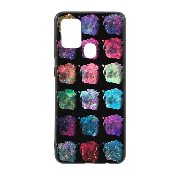 Coque pour A21S Samsung Palette Watercolor