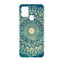 Coque blue organic boho mandala pour Samsung A21S