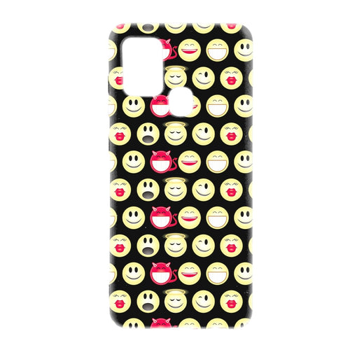 Coque funny smileys pour smartphone A21S Samsung