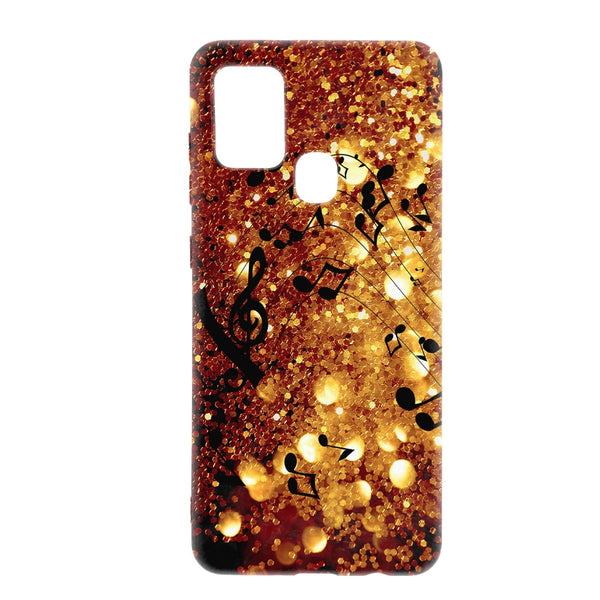 Coque golden music pour smartphone Samsung Galaxy A21S