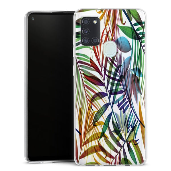 Coque Leave The Color On pour Samsung A21S, design pour les filles