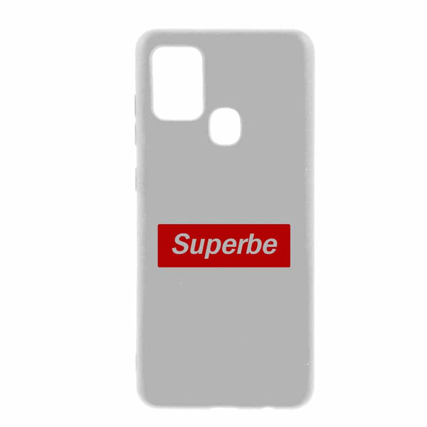Coque message humour superb supreme parody pour Samsung A21S ( SM-A217F )